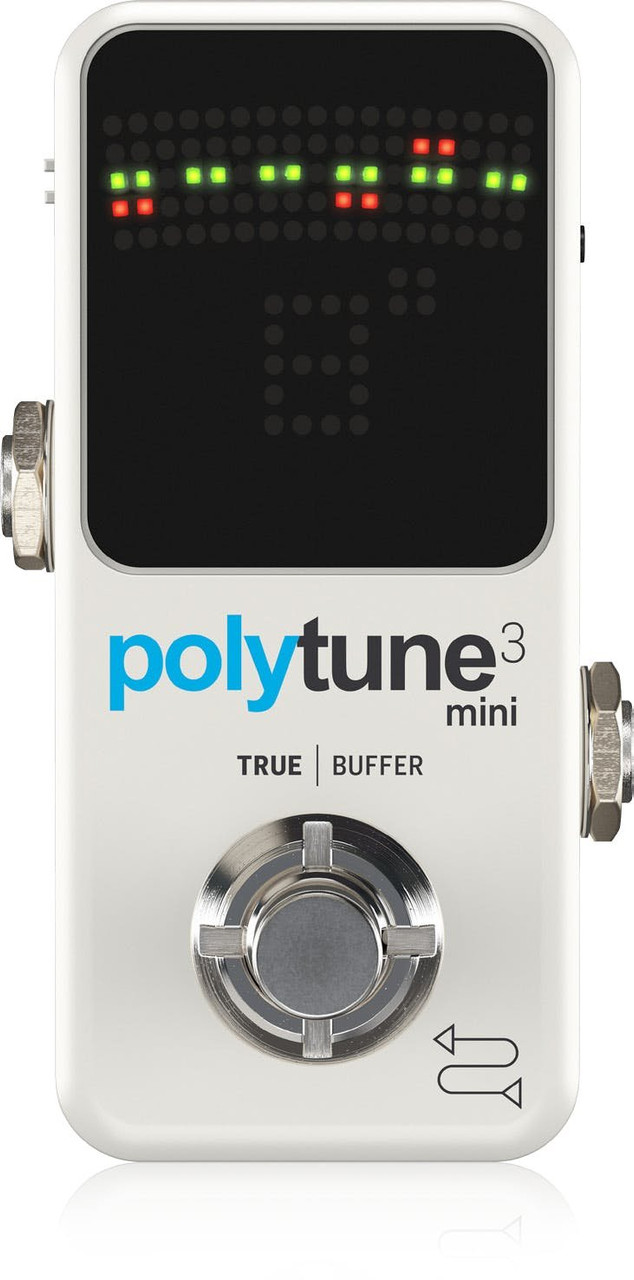 TC Electronic PolyTune 3 Mini in White